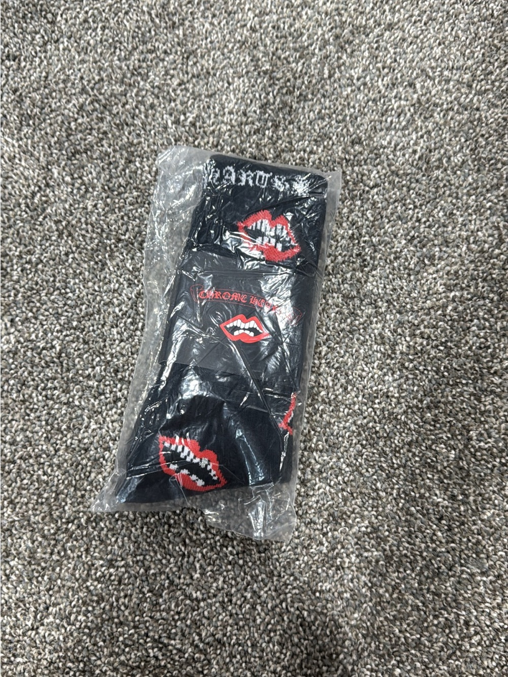Chrome heart socks